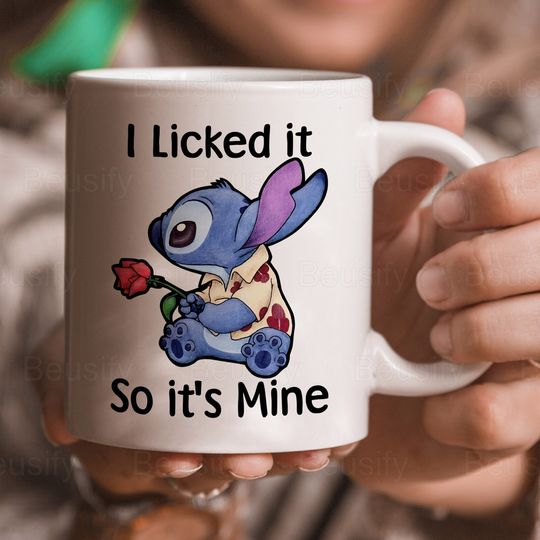 Stitch Mugs, Stitch Coffee Mugs, Stitch Disney Cup, Ceramic Mug