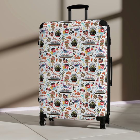 Disney Cruise Inspired Luggage Disney Luggage Cover
