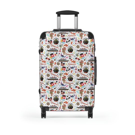 Disney Cruise Inspired Luggage Disney Luggage Cover