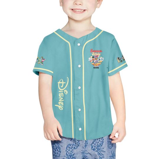 Personalize Disney Daisy Duck Baseball Jersey