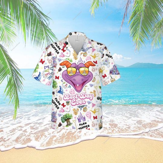 Disney Figment Funny Hawaiian Shirt,