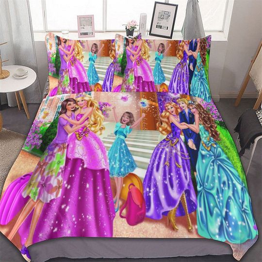 Disney Barbie Bedding Set