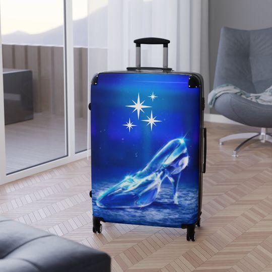 Disney Cinde glass slipper Luggage Covers