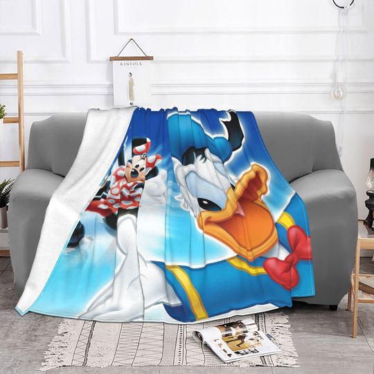 Custom Name Blanket Disney Mickey Mouse Tapestry Personalized Blankets Birthday Gift Customized