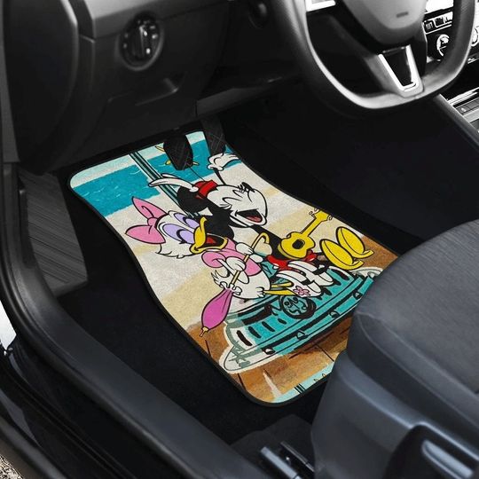 Mickey Daisy 3D Car Floor Mat,Disney Car Floor Mat