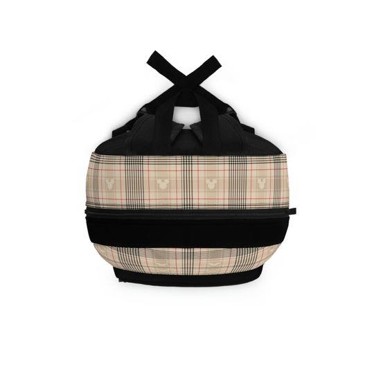 Disney Backpack, Disney Plaid Backpack, Mickey Backpack, Disneyland Backpack