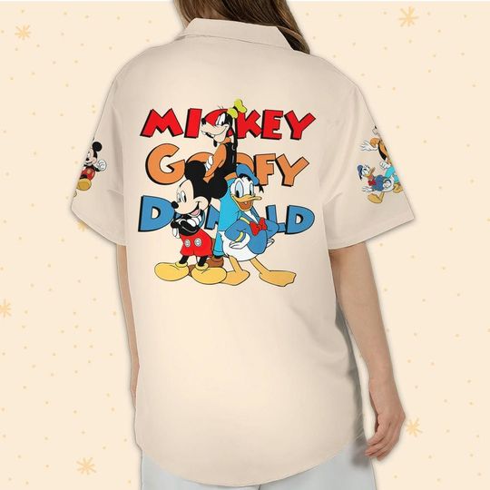 Personalize Vintage Disney Mickey Goofy Donald