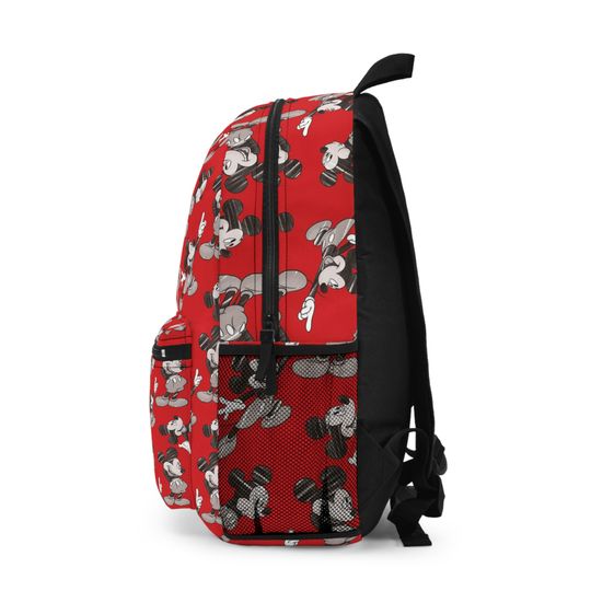 Disney Red Backpack, Mickey Mouse Bag
