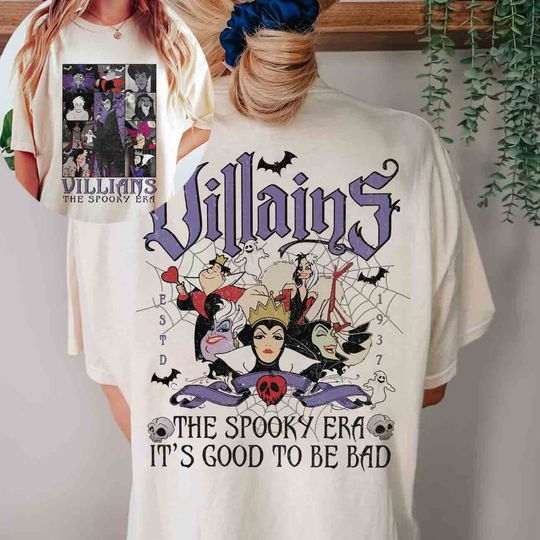Disney Villians Spooky Era Shirt, Oogie Boogie Bash 2023 shirt