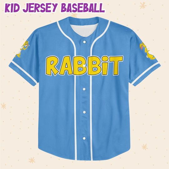 Personalize Winnie The Pooh My First Disney Trip Rabbit Jersey