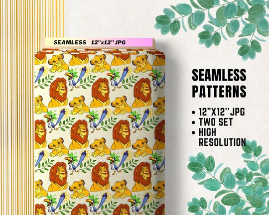 Lion King Disney Wrapping Paper