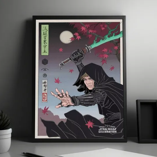 Star Wars Celebration Japan 2025 Arts Poster, No Framed