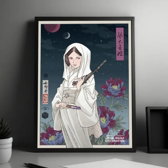 Star Wars Celebration Japan 2025 Arts Poster, No Framed