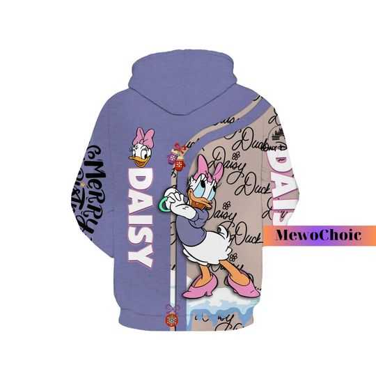 Daisy Duck Hoodie, Donald Disney Shirt