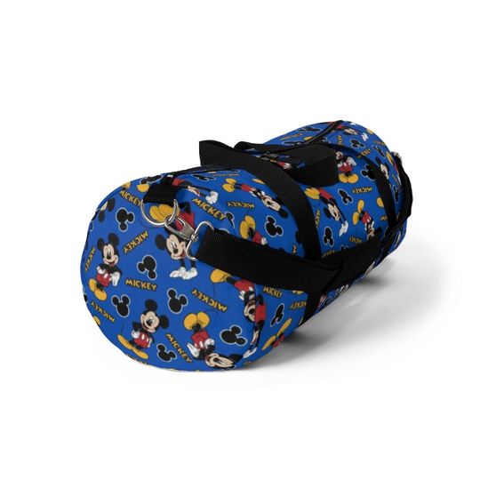 Disney Mickey Mouse Blue Duffel Bag, Disney Duffel Bag