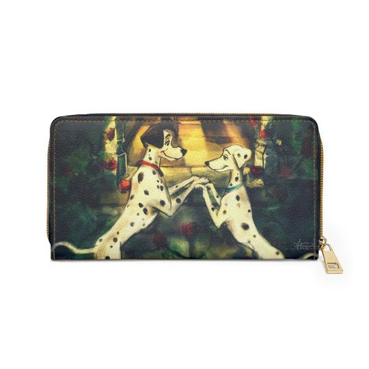 Pongo and Perdita, 101 Dalmatians, Disney Zipper Wallet - Disney Wallet