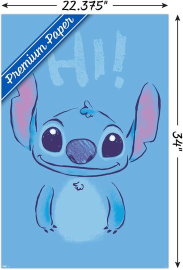 Disney Lilo and Stitch - Hi Wall Poster