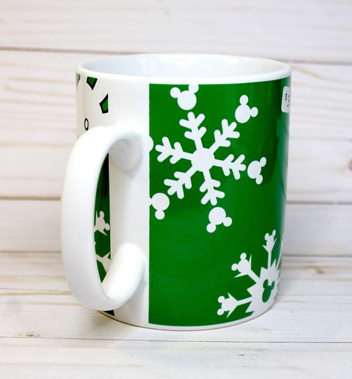 Vintage Disney Christmas Mickey Mouse Mug