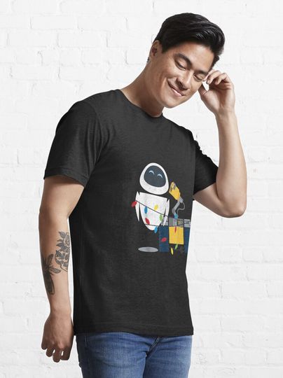 Disney Pixar Wall-E Eve Christmas Light Wrap T-Shirt