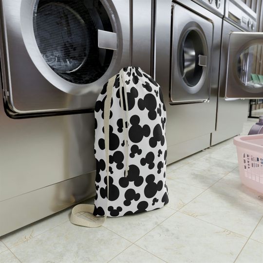 Disney Inspired Laundry Bag / Mickey Head