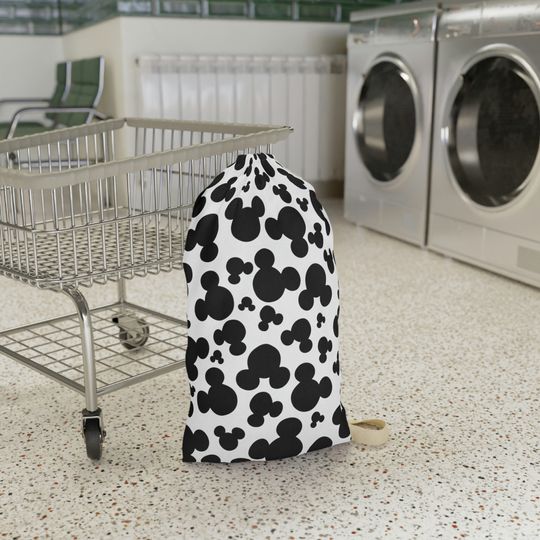 Disney Inspired Laundry Bag / Mickey Head