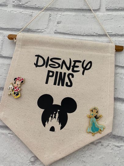 Disney Pennant Flag, Disney Pennant