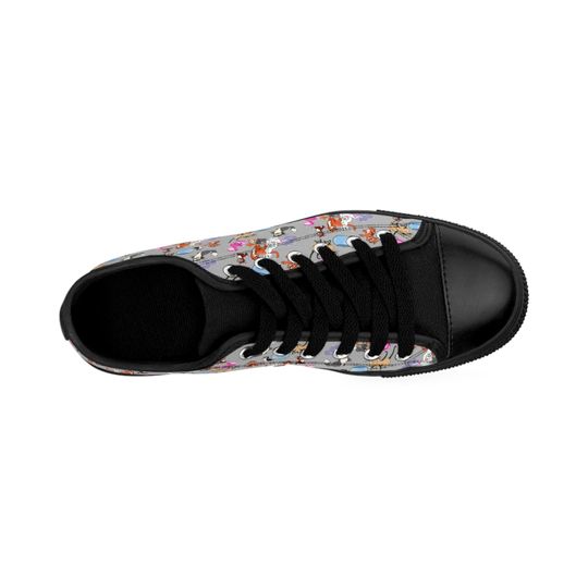 Disney Cat Women's Low Top Sneakers