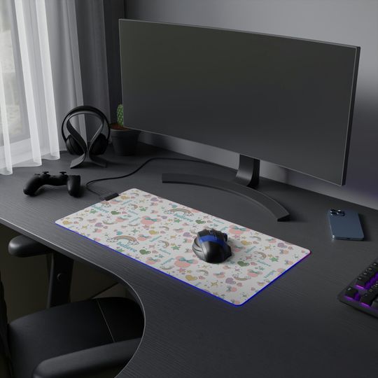 Believe Disney LED RGB Mousepad