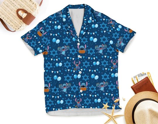Disney Lilo Stitch Hanukkah Hawaiian