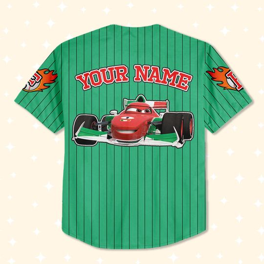 Personalized Francesco Redgreen Disneyland Baseball Jersey