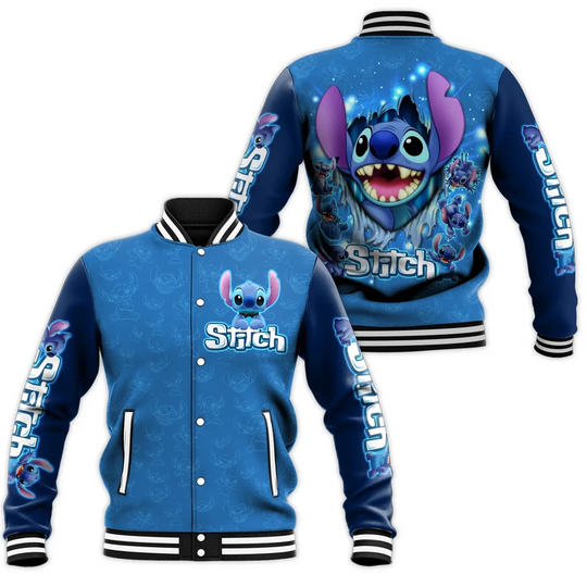 We Are Never Too Old For Stitch Disney Baseball Jacket