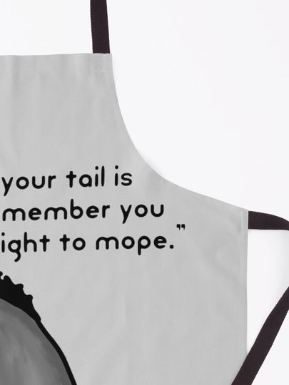 Disney Winnie The Pooh Sad Eeyore Quote Kitchen Apron