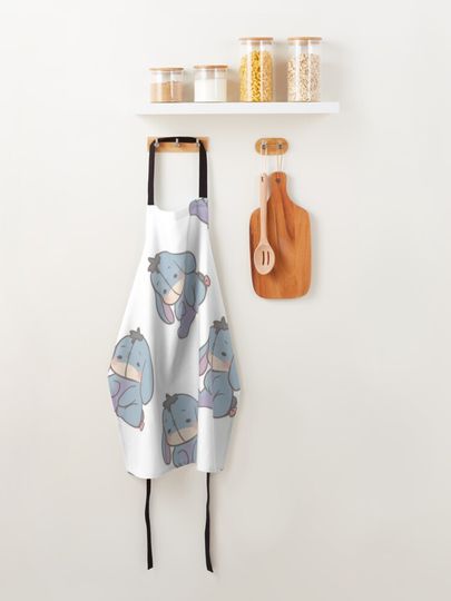 Disney Winnie The Pooh Sad Eeyore Kitchen Apron