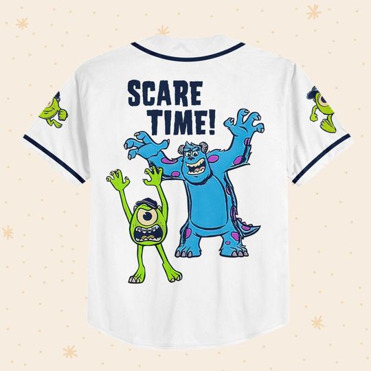Personalize Monsters University Disney Baseball Jersey