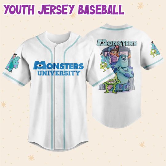 Monsters University Disney Baseball Jersey