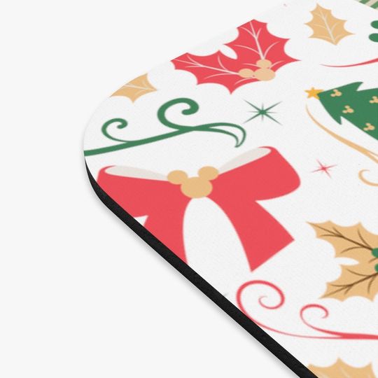 Disney Christmas Mouse Pad, Mickey Mouse Pad, Minnie Mouse Pad