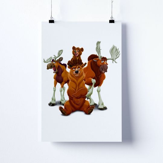 Disney Brother Bear Movie Premium Matte Vertical Poster