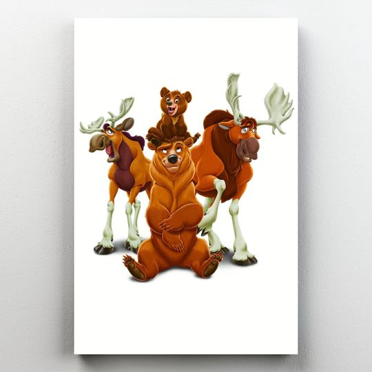 Disney Brother Bear Movie Premium Matte Vertical Poster