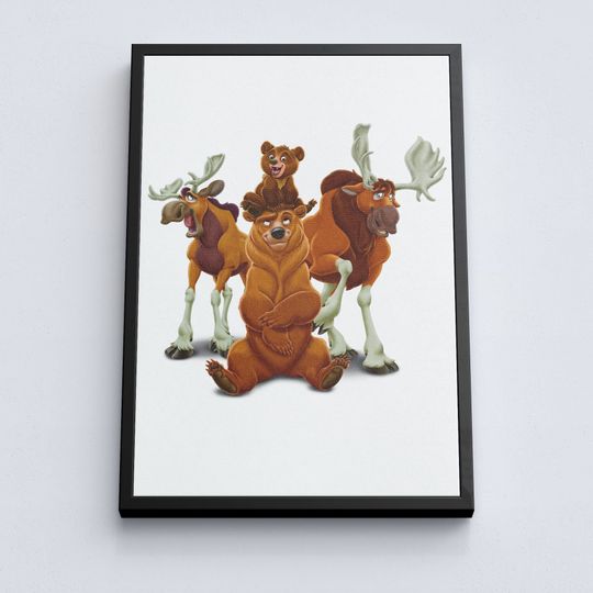 Disney Brother Bear Movie Premium Matte Vertical Poster