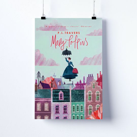 Disney Mary Poppins Premium Matte Vertical Poster