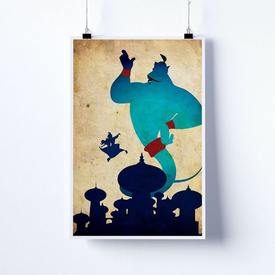 Disney Aladdin Movie Premium Matte Vertical Poster