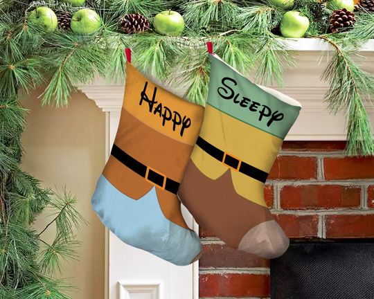 Disney Snow White and the Seven Dwarfs Stocking, Happy Stocking