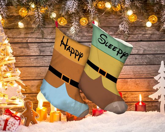 Disney Snow White and the Seven Dwarfs Stocking, Happy Stocking