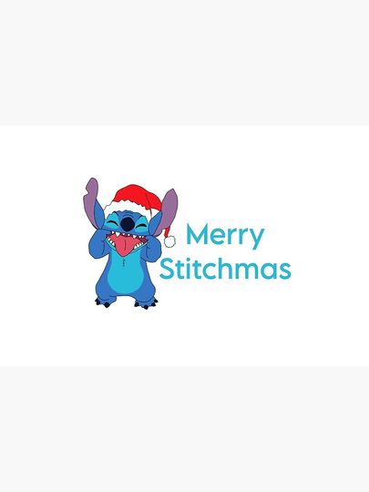 Disney Stitch Christmas Makeup Bag