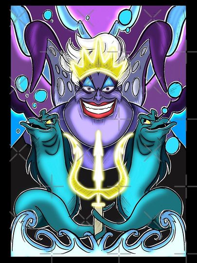 Ursula Disney Villain Skirt