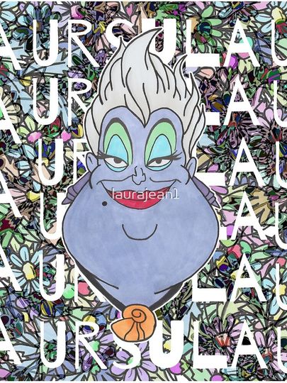 Ursula Disney Villain Skirt