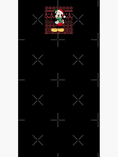 Disney Mickey Mouse Ugly Sweater Patter Christmas Duffel Bag