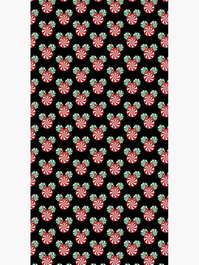 Disney Pepperminty Candy Christmas Duffel Bag