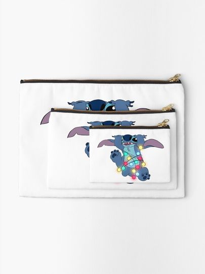 Disney Stitch Christmas Makeup Bag