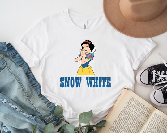 Disney Snow White And Seven Dwarf Shirt, Disney Snow White Group Shirt